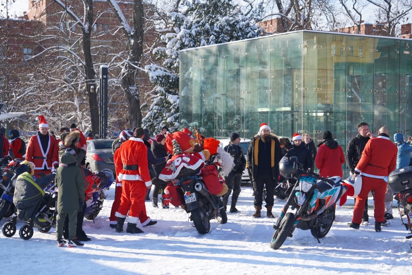 Moto Mikołaje we Wrocławiu