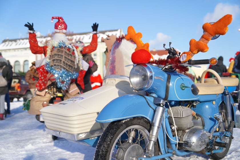 Moto Mikołaje we Wrocławiu