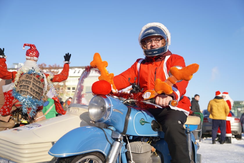 Moto Mikołaje we Wrocławiu