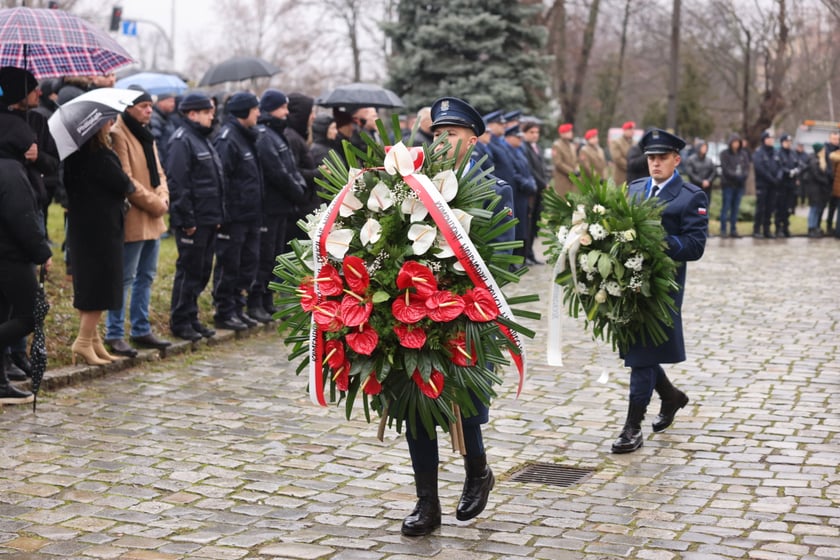 Pogrzeb Ireneusza Michalaka, policjanta, który został zastrzelony w trakcie służby