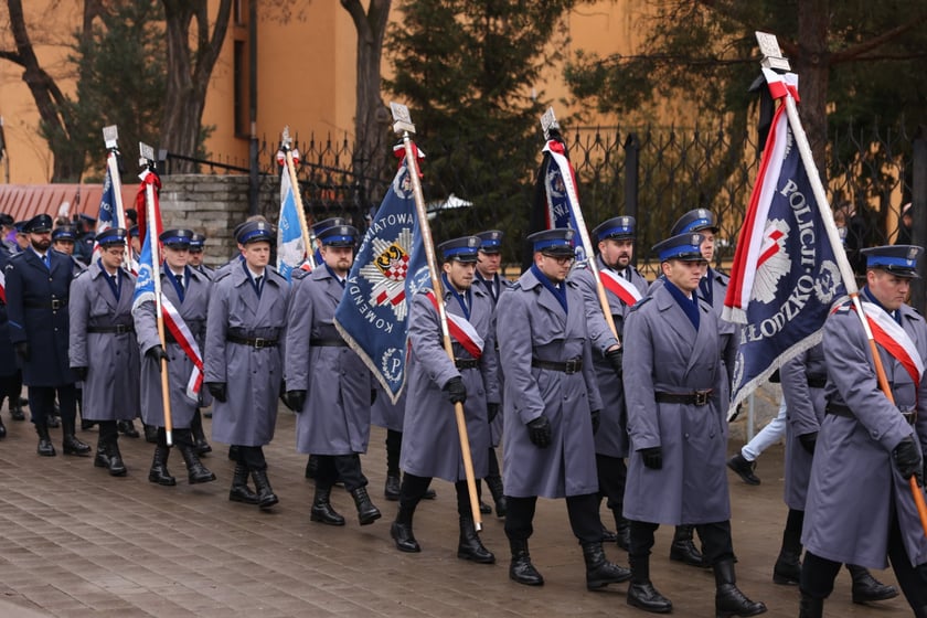 Pogrzeb Ireneusza Michalaka, policjanta, który został zastrzelony w trakcie służby