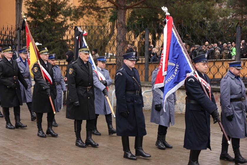 Pogrzeb Ireneusza Michalaka, policjanta, który został zastrzelony w trakcie służby