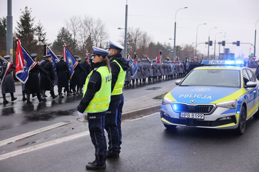 Pogrzeb Ireneusza Michalaka, policjanta, który został zastrzelony w trakcie służby