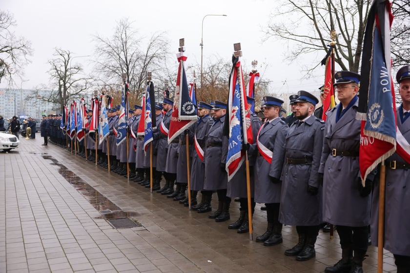 Pogrzeb Ireneusza Michalaka, policjanta, który został zastrzelony w trakcie służby