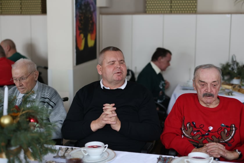 Wigilia w DPS przy ul. Karmelkowej we Wrocławiu