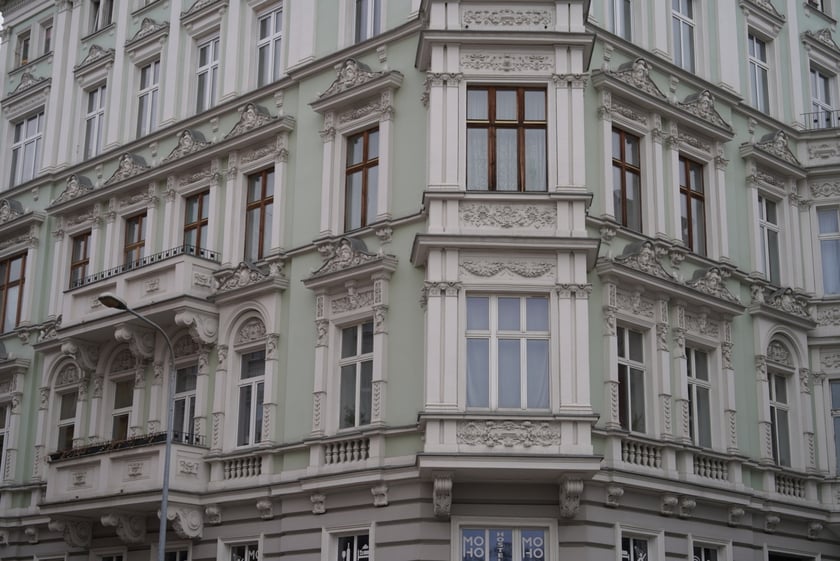Detale architektoniczne kamienic na wrocławskim Nadodrzu zachwycają