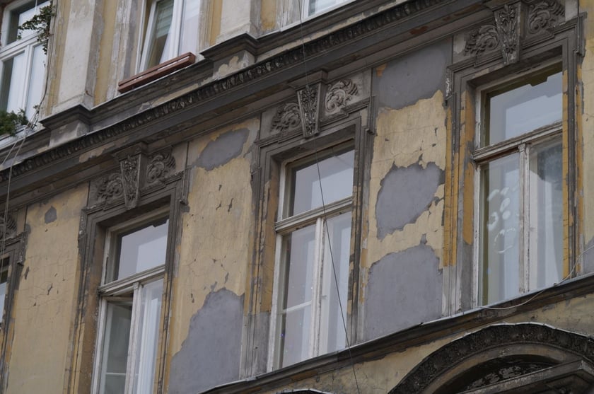 Detale architektoniczne kamienic na wrocławskim Nadodrzu zachwycają