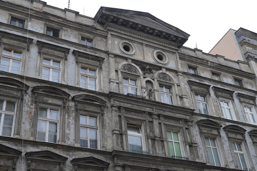 Detale architektoniczne kamienic na wrocławskim Nadodrzu zachwycają