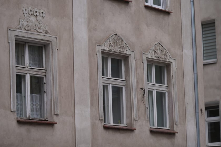 Detale architektoniczne kamienic na wrocławskim Nadodrzu zachwycają