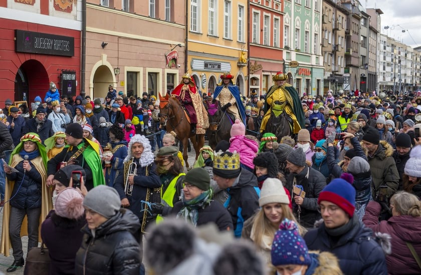 Jacek G&oacute;ral jako kr&oacute;l Melchior (pierwszy z lewej)&nbsp;