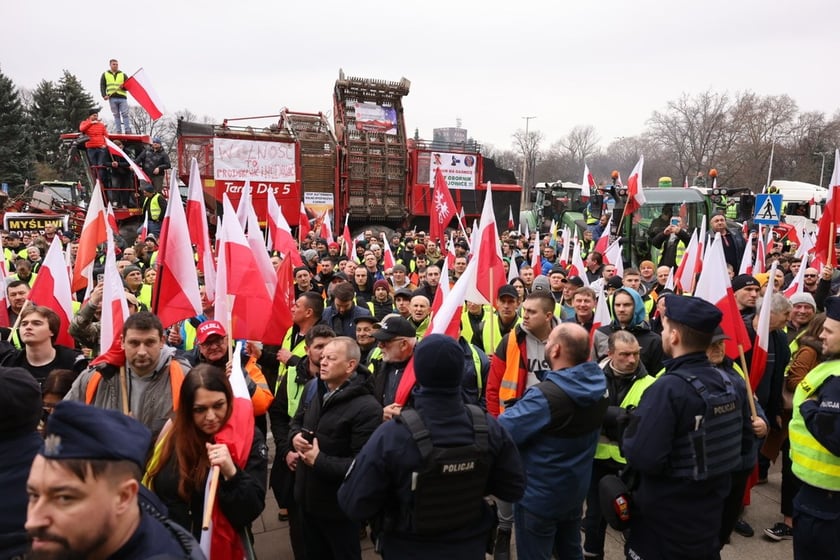 Protest rolnik&oacute;w 15 lutego we Wrocławiu