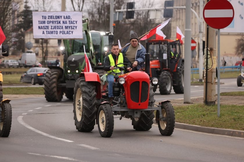 Protest rolnik&oacute;w 15 lutego we Wrocławiu