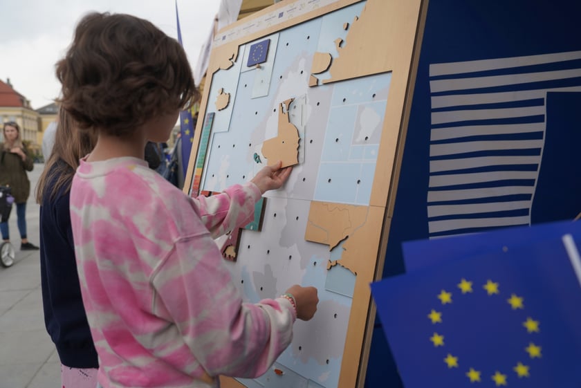 Dzień Europy na placu Wolności we Wrocławiu, 11.05.2024