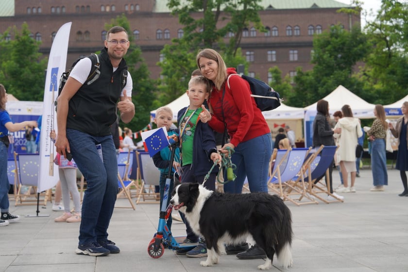 Dzień Europy na placu Wolności we Wrocławiu, 11.05.2024