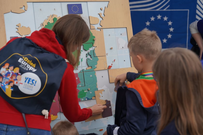Dzień Europy na placu Wolności we Wrocławiu, 11.05.2024