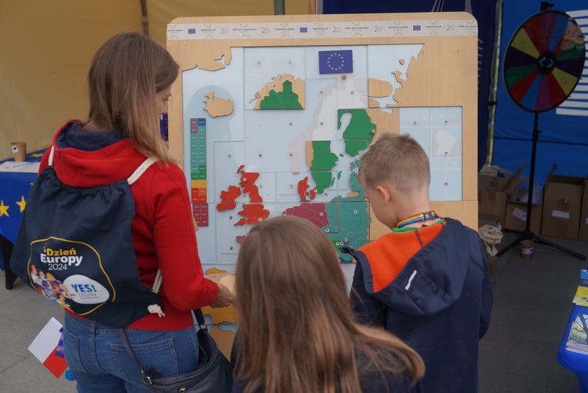 Dzień Europy na placu Wolności we Wrocławiu, 11.05.2024