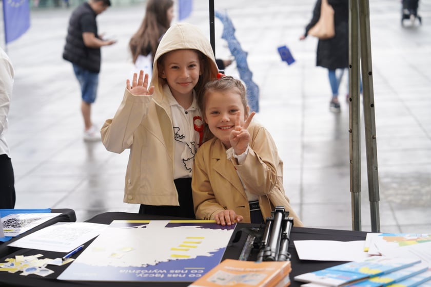 Dzień Europy na placu Wolności we Wrocławiu, 11.05.2024