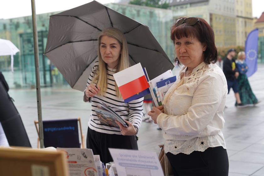 Dzień Europy na placu Wolności we Wrocławiu, 11.05.2024