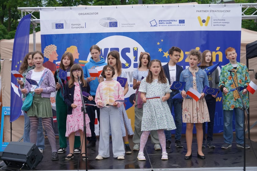 Dzień Europy na placu Wolności we Wrocławiu, 11.05.2024
