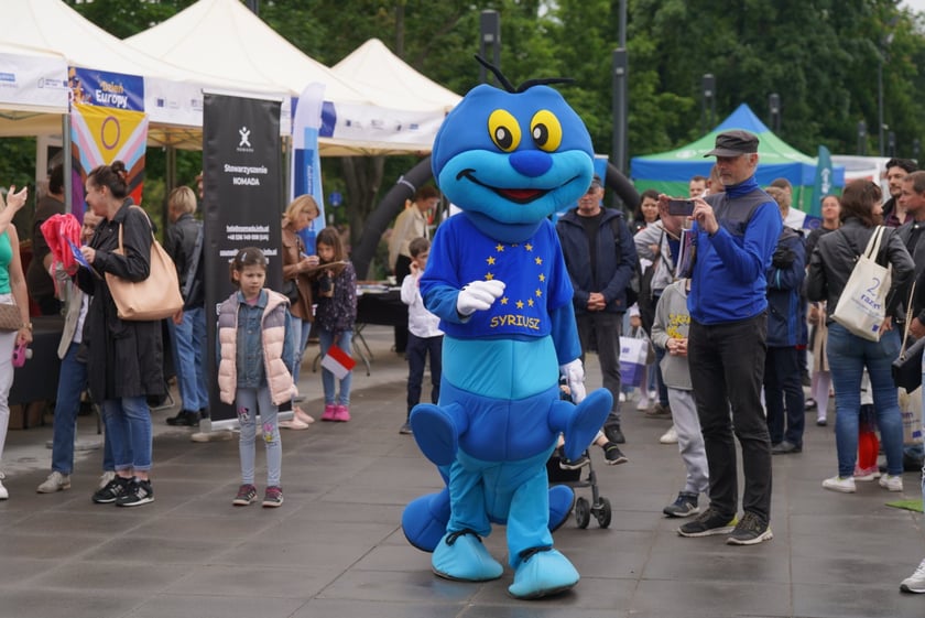 Dzień Europy na placu Wolności we Wrocławiu, 11.05.2024