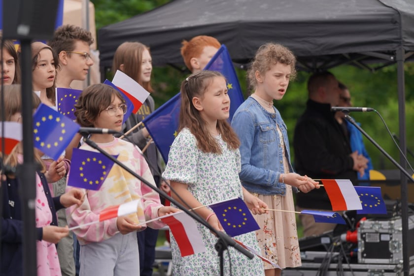 Dzień Europy na placu Wolności we Wrocławiu, 11.05.2024