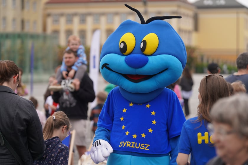 Dzień Europy na placu Wolności we Wrocławiu, 11.05.2024