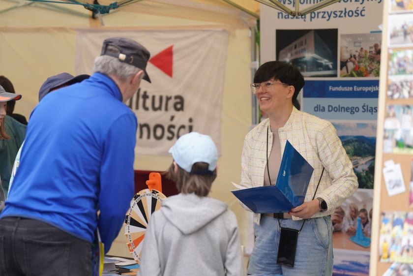 Dzień Europy na placu Wolności we Wrocławiu, 11.05.2024