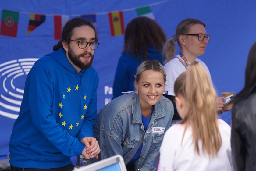 Dzień Europy na placu Wolności we Wrocławiu, 11.05.2024