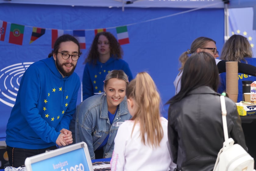 Dzień Europy na placu Wolności we Wrocławiu, 11.05.2024