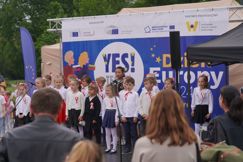 Dzień Europy na placu Wolności we Wrocławiu, 11.05.2024