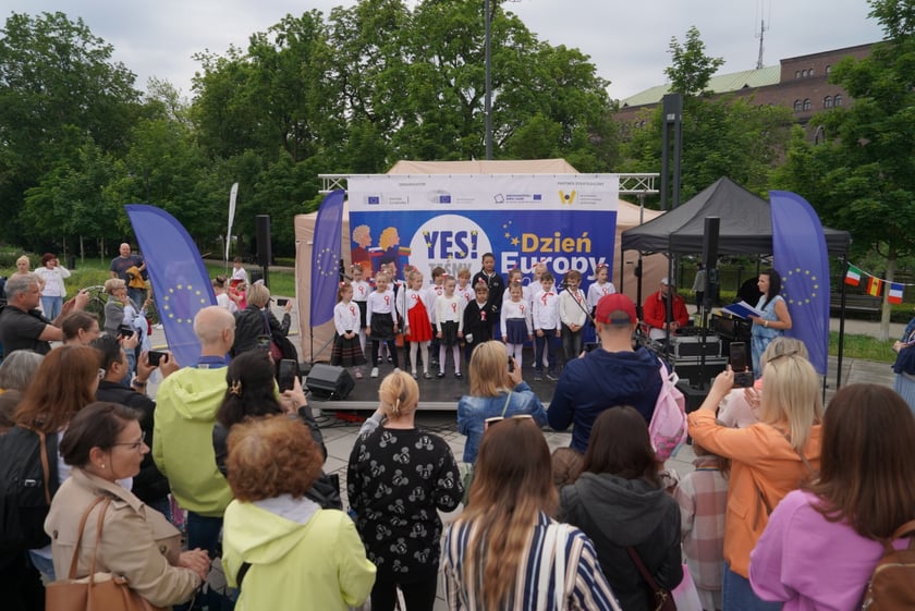 Dzień Europy na placu Wolności we Wrocławiu, 11.05.2024