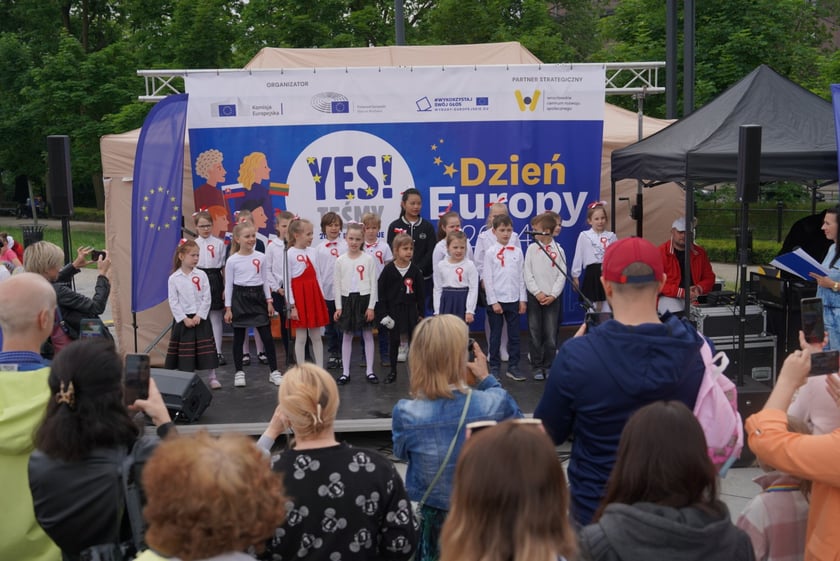 Dzień Europy na placu Wolności we Wrocławiu, 11.05.2024