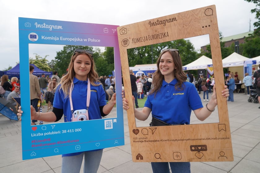 Dzień Europy na placu Wolności we Wrocławiu, 11.05.2024