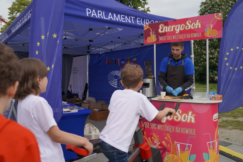 Dzień Europy na placu Wolności we Wrocławiu, 11.05.2024