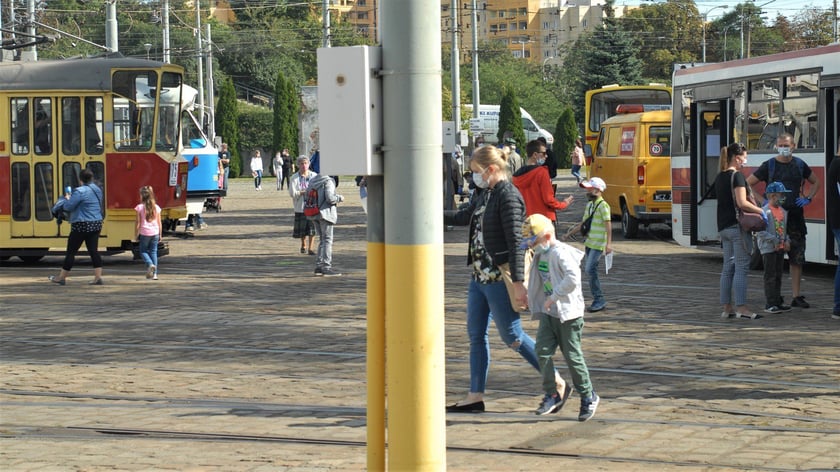 Dzień Otwarty MPK 2020 na zajezdni Ołbin.