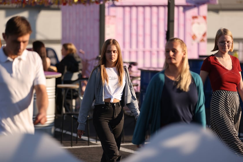 Potańcówka na dachu Galerii Dominikańskiej - niedziela, 28 lipca