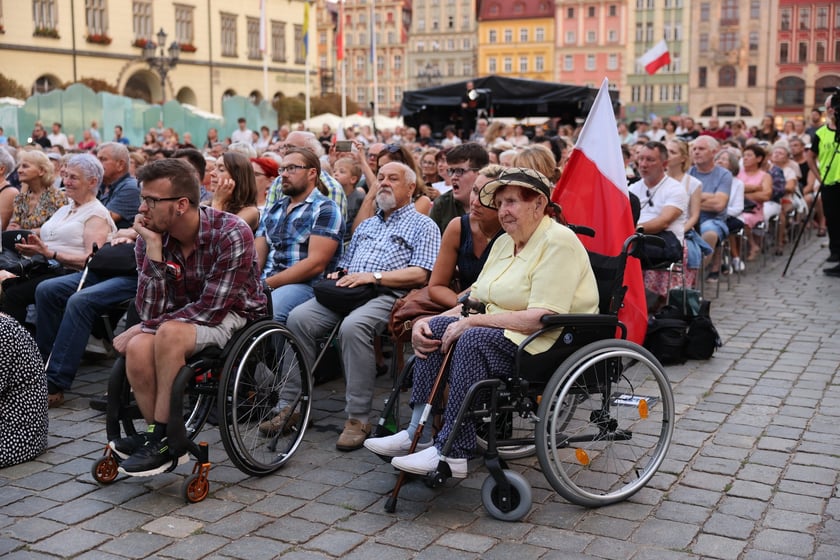 Widowisko artystyczne  „Godzina W Obrazach”  inscenizujące wydarzenia z Warszawy z 1 sierpnia 1944 roku