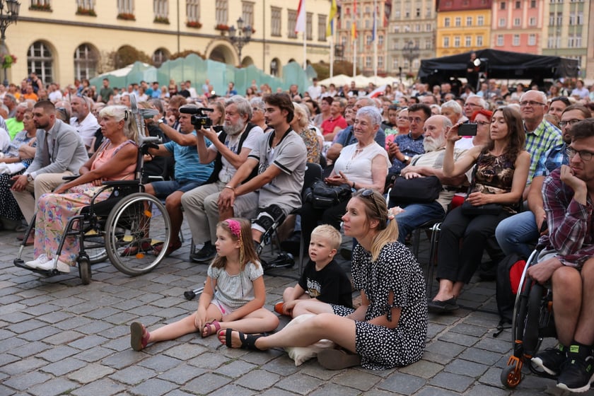 Widowisko artystyczne  „Godzina W Obrazach”  inscenizujące wydarzenia z Warszawy z 1 sierpnia 1944 roku