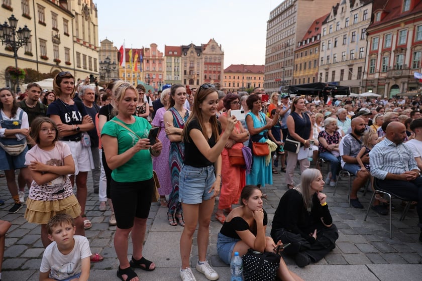 Widowisko artystyczne  „Godzina W Obrazach”  inscenizujące wydarzenia z Warszawy z 1 sierpnia 1944 roku