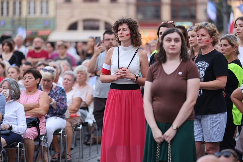 Widowisko artystyczne  „Godzina W Obrazach”  inscenizujące wydarzenia z Warszawy z 1 sierpnia 1944 roku