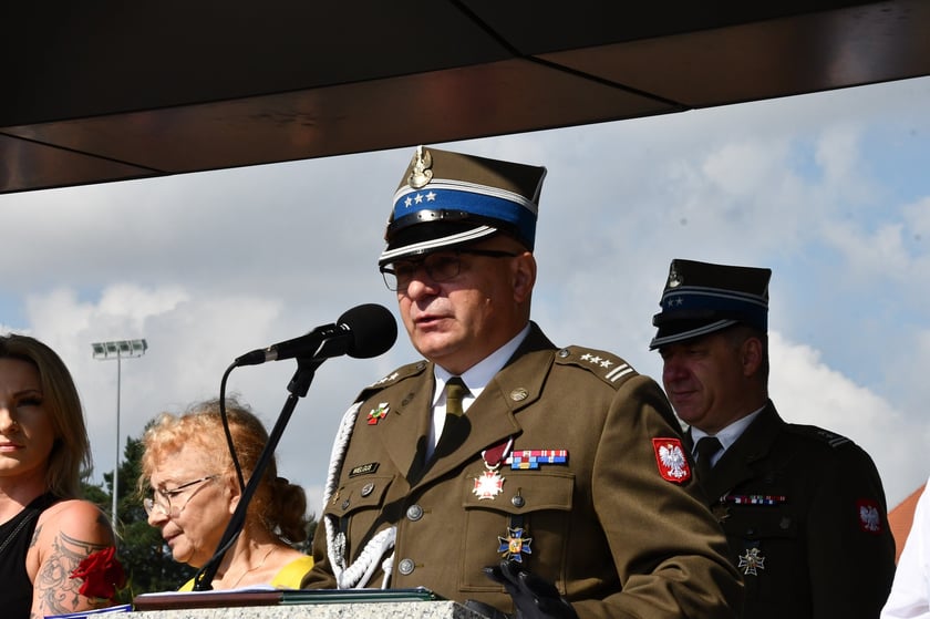 Przysięga wojskowa żołnierzy 10. Wrocławskiej Brygady Łączności