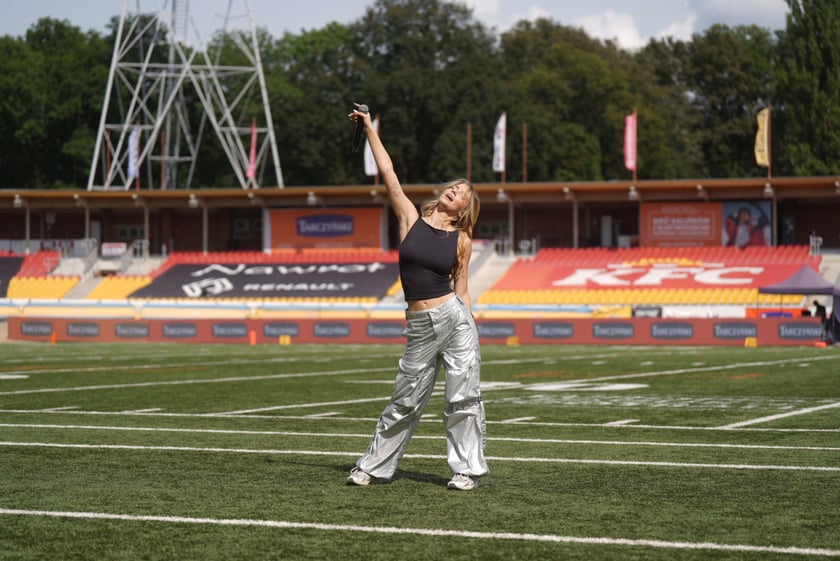 Pantery rozgromiły Frankfurt Galaxy a Julia Żugaj dała koncert