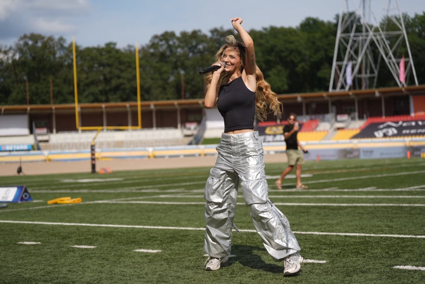 Pantery rozgromiły Frankfurt Galaxy a Julia Żugaj dała koncert