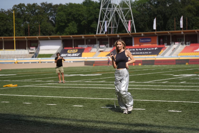 Pantery rozgromiły Frankfurt Galaxy a Julia Żugaj dała koncert