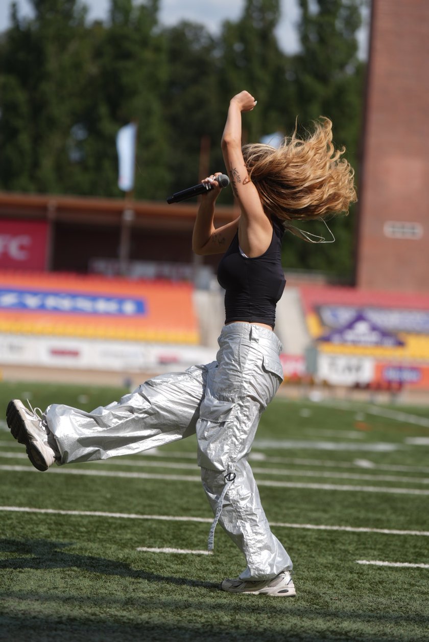 Pantery rozgromiły Frankfurt Galaxy a Julia Żugaj dała koncert