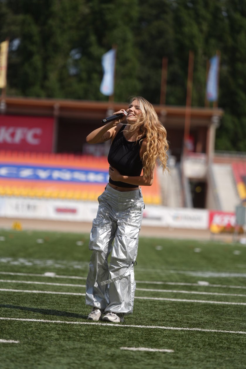 Pantery rozgromiły Frankfurt Galaxy a Julia Żugaj dała koncert