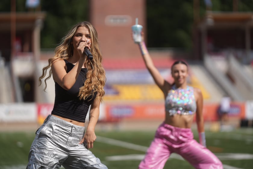 Pantery rozgromiły Frankfurt Galaxy a Julia Żugaj dała koncert