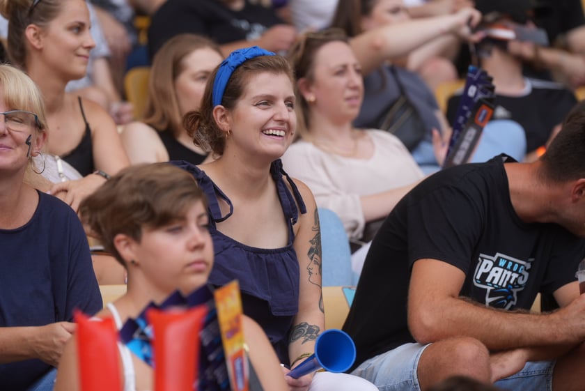 Pantery rozgromiły Frankfurt Galaxy a Julia Żugaj dała koncert