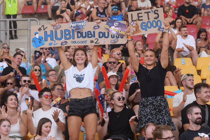 Pantery rozgromiły Frankfurt Galaxy a Julia Żugaj dała koncert