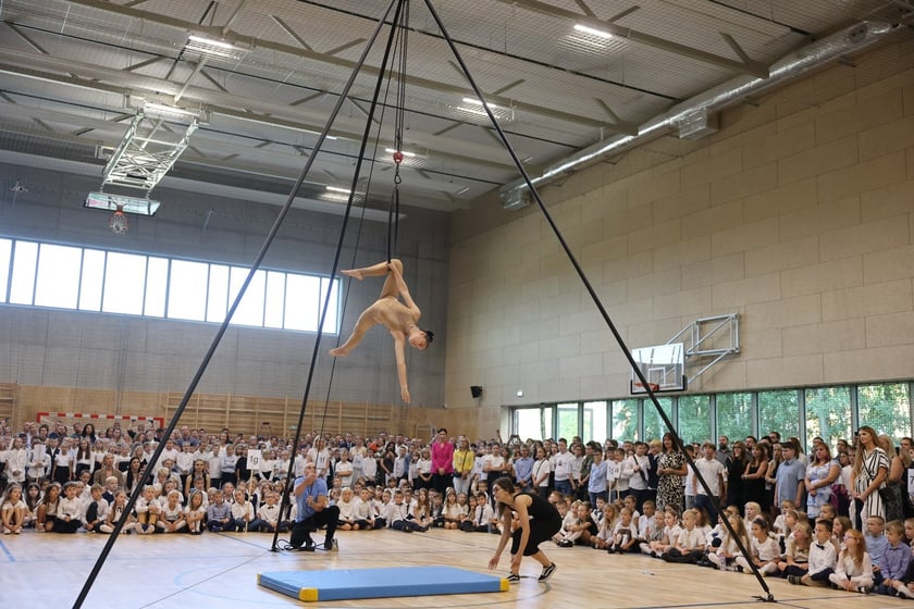 Inauguracja roku szkolnego 2024/2025 w ZSP nr 26 przy ul. Cynamonowej we Wrocławiu